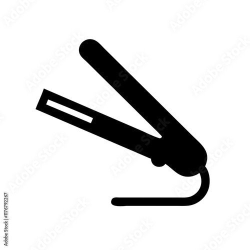 hair straightener icon design