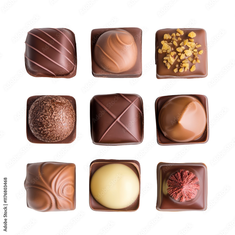 Delicious and Indulgent Chocolate Treats for Every Occasion on transparent background Delicious and Indulgent Chocolate Treats for Every Occasion on transparent background