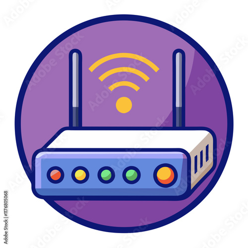 modem icon design