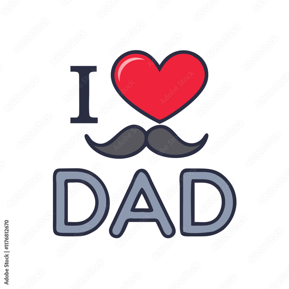Creative Father’s Day Logo Design Ideas: I ❤️ Dad Creative Father’s Day Logo Design Ideas: I ❤️ Dad