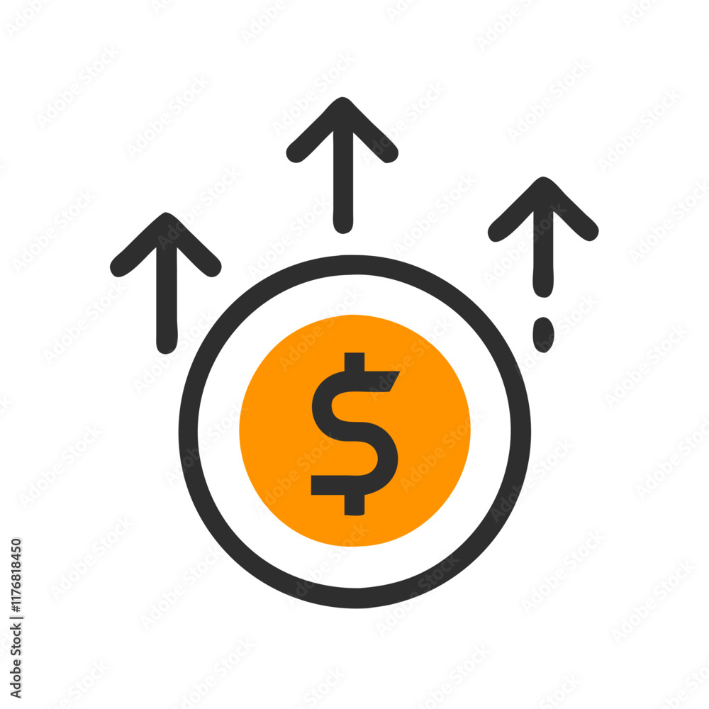 Business Profit and Revenue Growth Graphic Business Profit and Revenue Growth Graphic