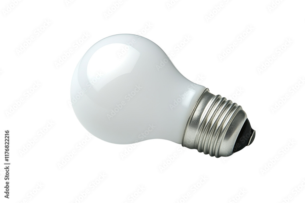 Bright white LED light bulb designed for energy efficiency and long-lasting use in home and office spaces Bright white LED light bulb designed for energy efficiency and long-lasting use in home and office spaces