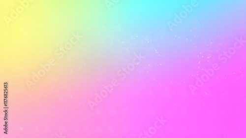 Soft Rainbow Gradient with Subtle Sparkles and Pastel Glow Perfect for Abstract Designs, Dreamy Backgrounds, and Creative Artistic Projects
