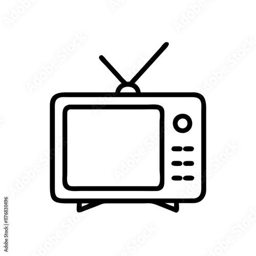 tv icon design