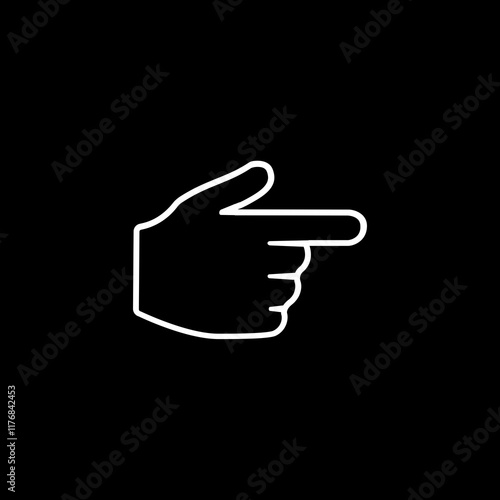 Pointing Hand
