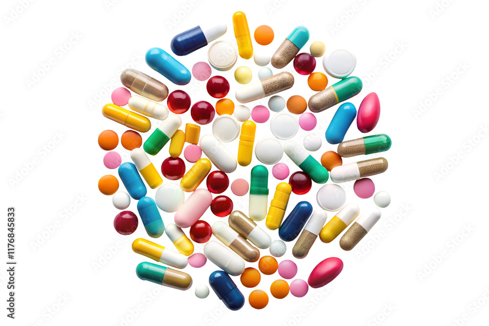 Pills drug isolated on transparent background. png Pills drug isolated on transparent background. png