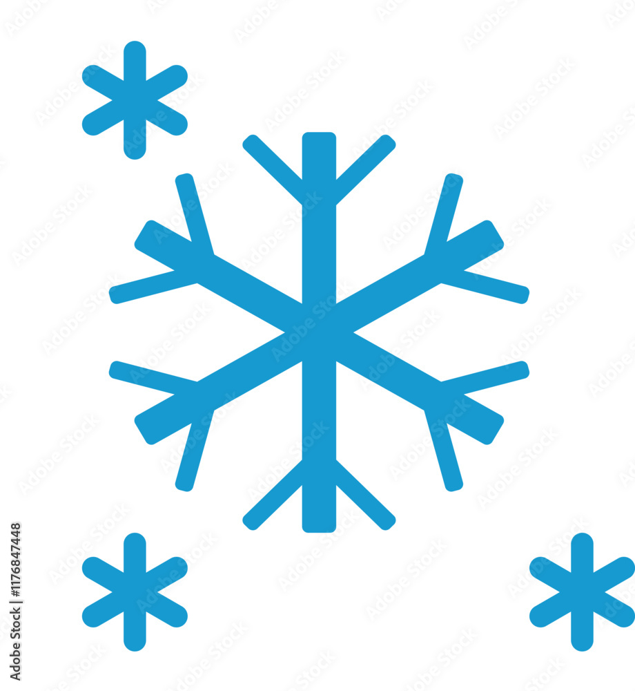 Weather illustration icon flat art design