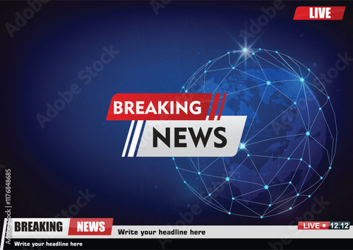 lower, news, live, streaming, breaking news, headline, footer, footage, reportage, broadcast, news paper, screen, text, media, tv, television, journalist, digital, vector art illustration design