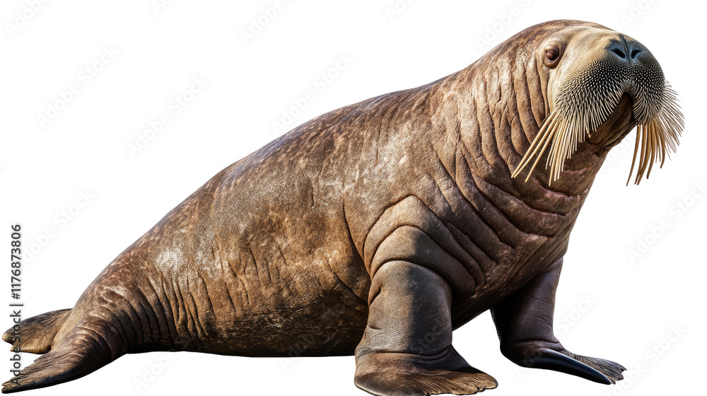 Fototapeta premium Majestic Walrus Portrait 