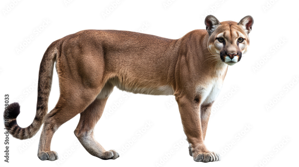 Obraz premium Majestic Cougar Profile 