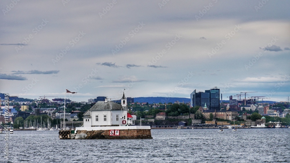 Oslo, Norvège, ville, capitale, Scandinavie, fjord,