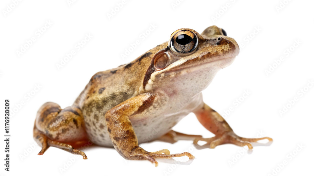 A stock art illustration of a frog isolated on a transparent background A stock art illustration of a frog isolated on a transparent background