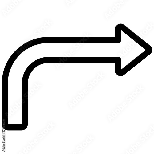 Turn Right Icon