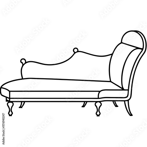sofa isolated on white background