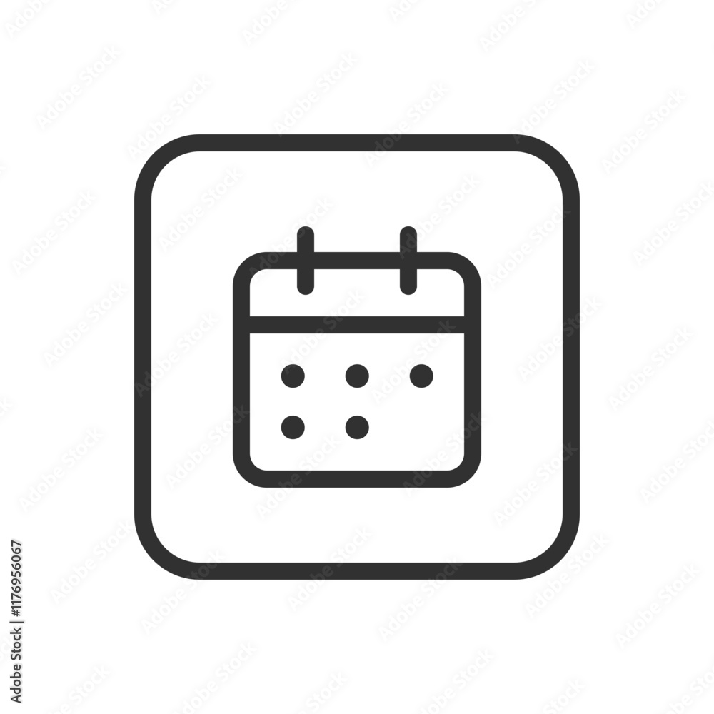 Calendar, Schedule. Emails icons. Modern, simple flat vector illustration for web site or mobile app Calendar, Schedule. Emails icons. Modern, simple flat vector illustration for web site or mobile app