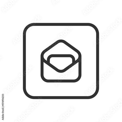 Mail, Email, Letter. Emails icons. Modern, simple flat vector illustration for web site or mobile app