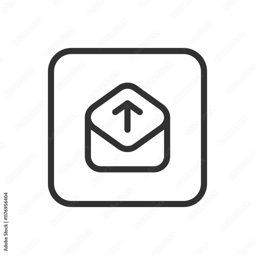 Mail, Email, Letter. Emails icons. Modern, simple flat vector illustration for web site or mobile app Mail, Email, Letter. Emails icons. Modern, simple flat vector illustration for web site or mobile app