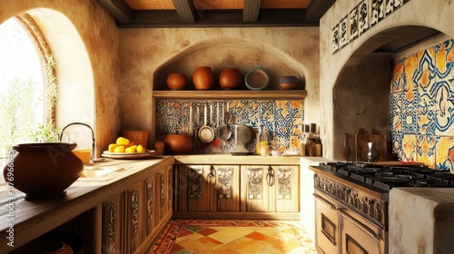 Mediterranean Kitchen Interior Design: Rustic Charm and Warmth