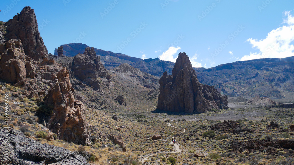  volcan mont Teide au Parc national del Teide et Roques de García, Ténérife, Espagne
