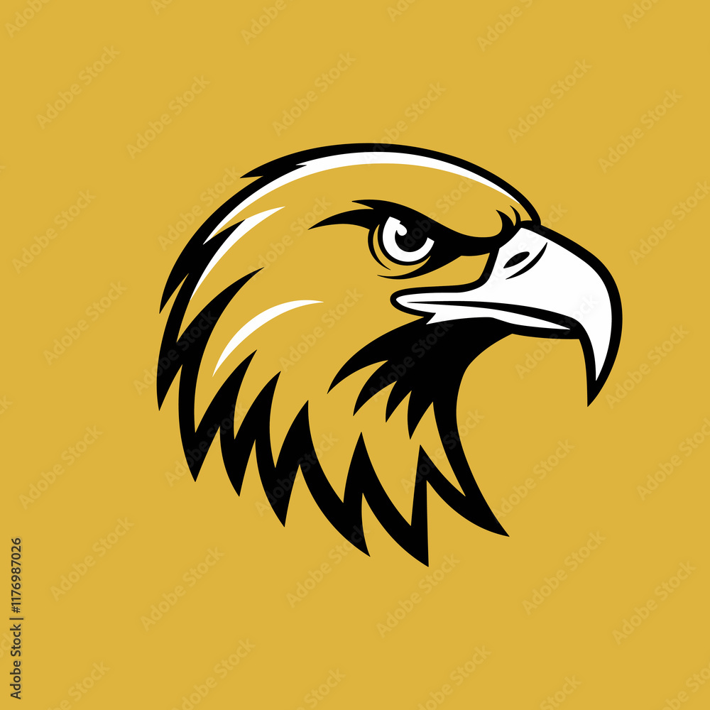 Obraz premium Eagle Head Logo Illustration