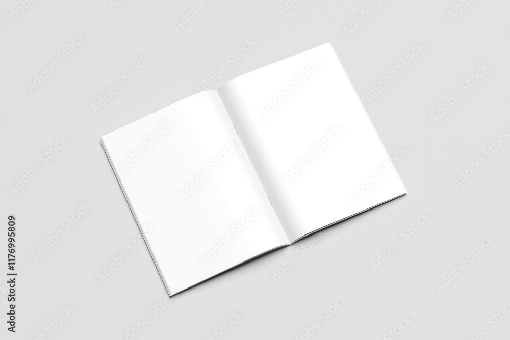 Blank A4 Catalog Brochure Mockup Blank A4 Catalog Brochure Mockup