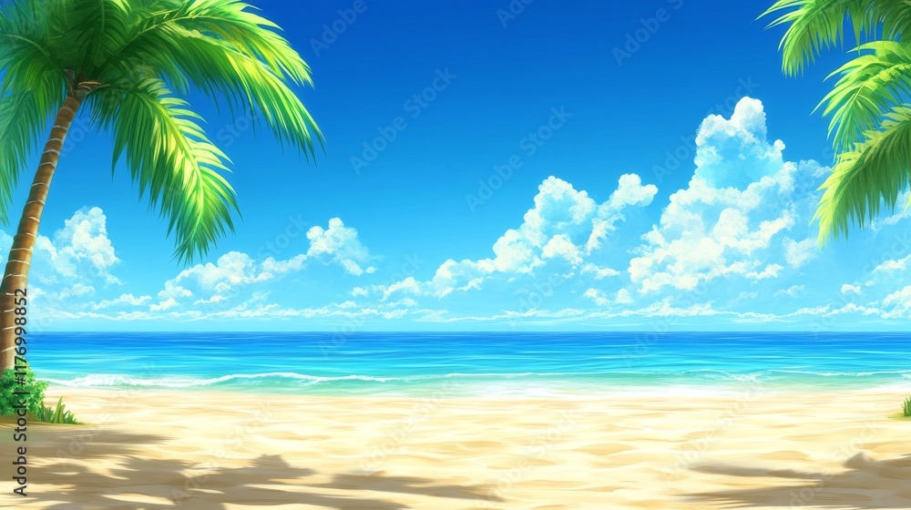 Fototapeta premium beach view