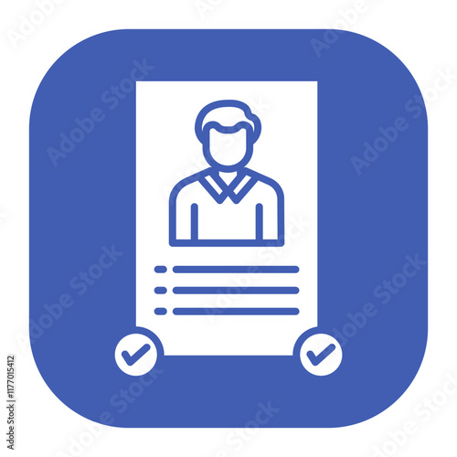 Job Candidate Male Icon