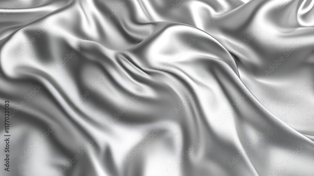 Smooth metallic silver gradient background with a soft grainy effect, adding a modern and futuristic feel Smooth metallic silver gradient background with a soft grainy effect, adding a modern and futuristic feel