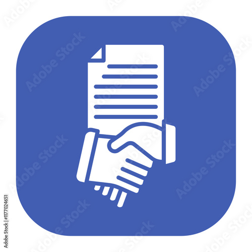 Smudged Contract Icon