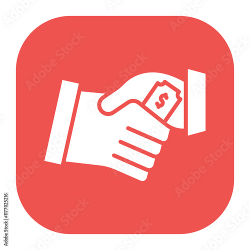 Bribe Handshake Icon