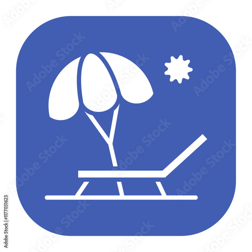 Beach Chair Icon