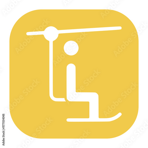 Zip Lining Icon