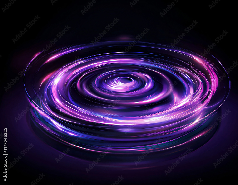 Purple Light Vortex Purple Light Vortex