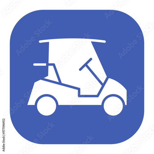 Gold Cart Icon