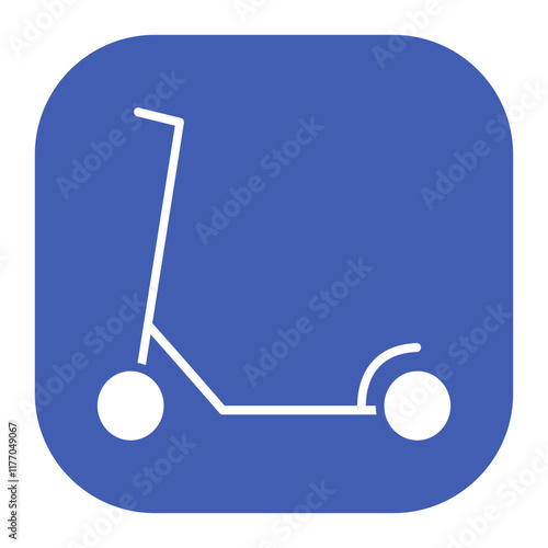 Kick Scooter Icon