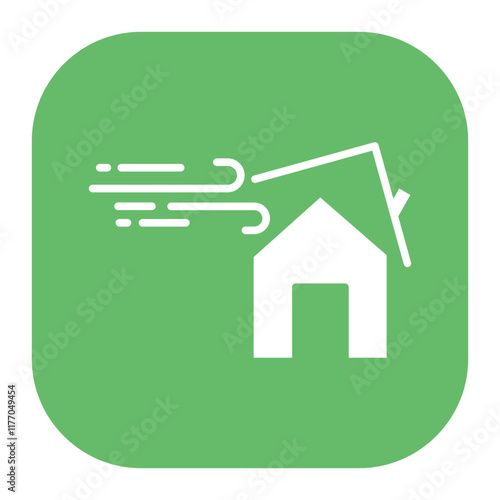 Wind Disaster Icon