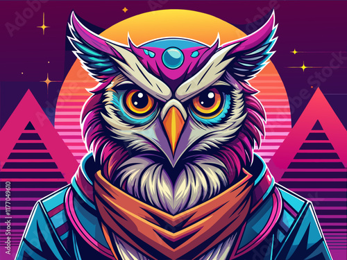 a-retro-illustration-of-a-owl-head-mascot--t-shirt.eps