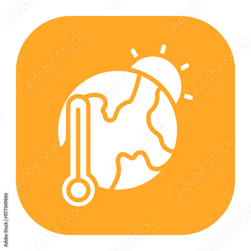 Global Warming Icon