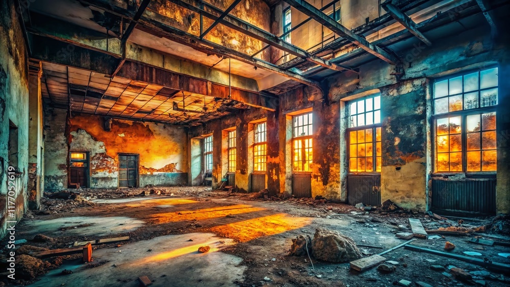 Abandoned Urban Building Exploration, Grungy Industrial Aesthetic PFP Abandoned Urban Building Exploration, Grungy Industrial Aesthetic PFP