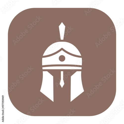 Roman Helmet Icon