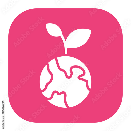Green Planet Icon