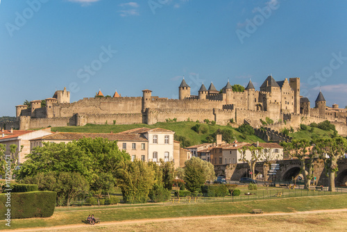 Vue de la cité médiévale de Carcassonne
