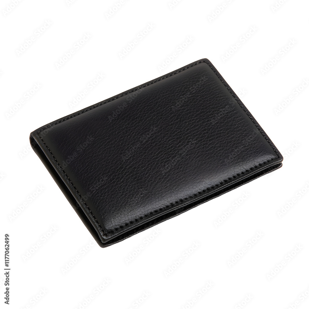 Black leather wallet on a white background, showcasing sleek design, premium craftsmanship, and minimalist elegance in modern accessories.
Black leather wallet on a white background, showcasing sleek design, premium craftsmanship, and minimalist elegance in modern accessories.