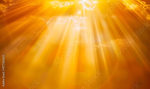 A gradiant gradient from light yellow to amber, bathed in gentle sunlight