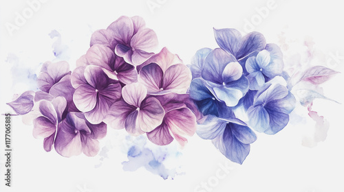 Wallpaper Mural wedding invitation card background vector. Minimal hand painted watercolor botanical flowers texture template background. Design for wedding, vip cover, poster, rsvp moderncard.Valentine's Day Torontodigital.ca