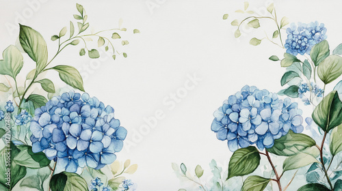 wedding invitation card background vector. Minimal hand painted watercolor botanical flowers texture template background. Design for wedding, vip cover, poster, rsvp moderncard.Valentine's Day