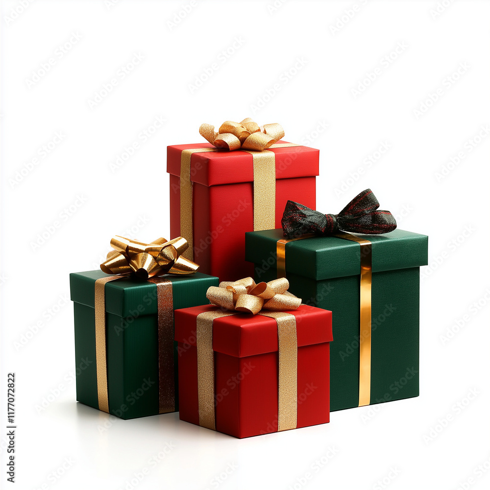 Bunte Geschenkpunkte in festlicher Weihnachtsatmosphäre
Bunte Geschenkpunkte in festlicher Weihnachtsatmosphäre