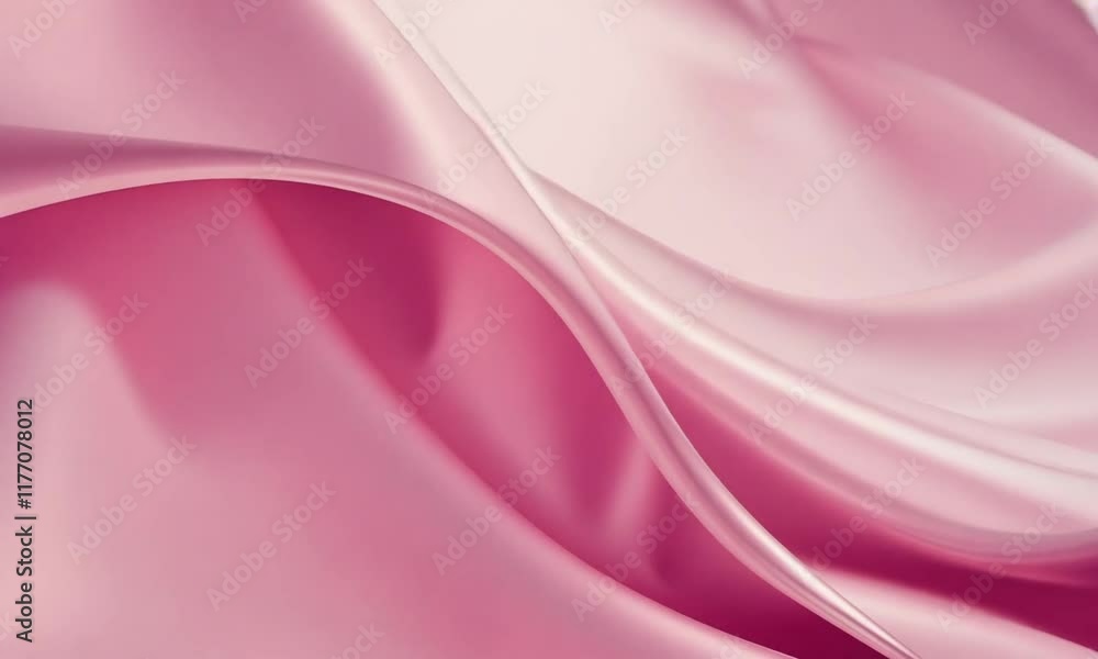 animation of pink Silk Satin background. generative ai animation of pink Silk Satin background. generative ai