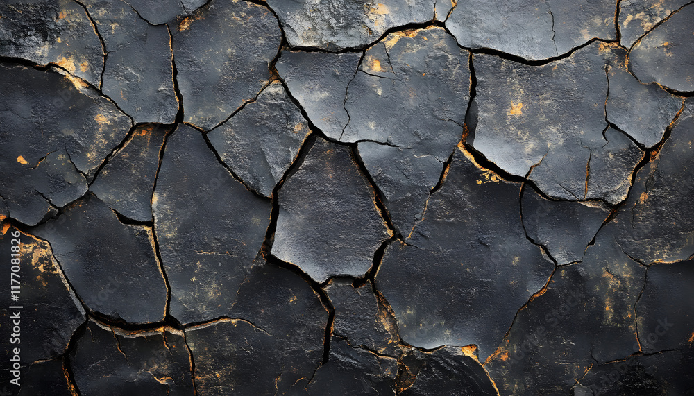 Dark Cracked Surface Texture Abstract Background Dark Cracked Surface Texture Abstract Background