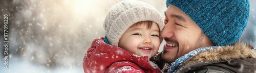 Capture heartwarming moments with a fathers broad smile as he lifts his child high into the air, the moment filled with connection and affection, joy is evident in this picture of parenthood and photo